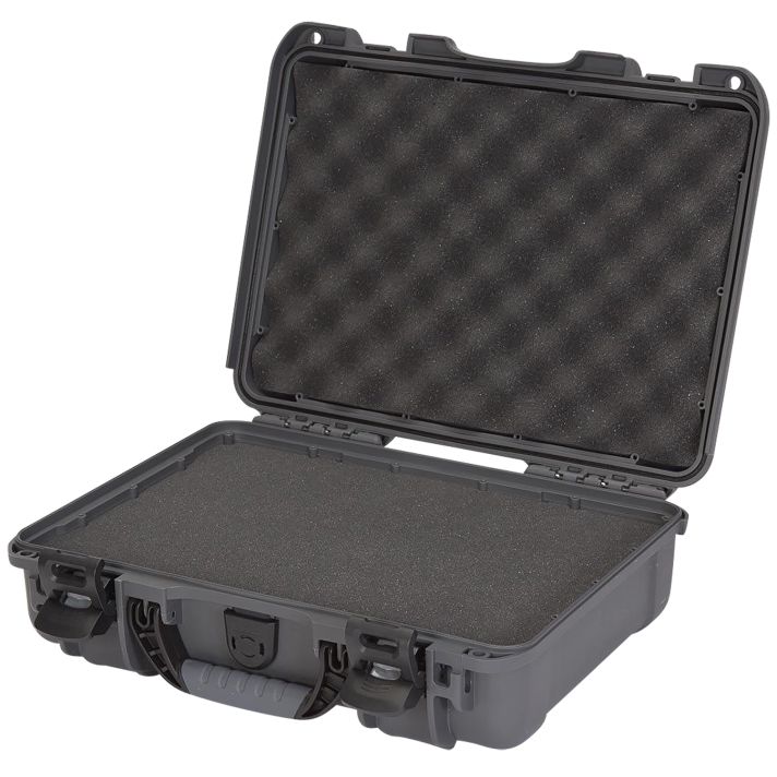 Nanuk 9101007 910Waterproof Graphite Resin w/ Foam Padding&Airline Approved