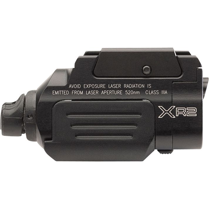 SureFire XR2ARD XR2-A-RD Compact Black Anodized 800 Lumens White LED/Red Laser