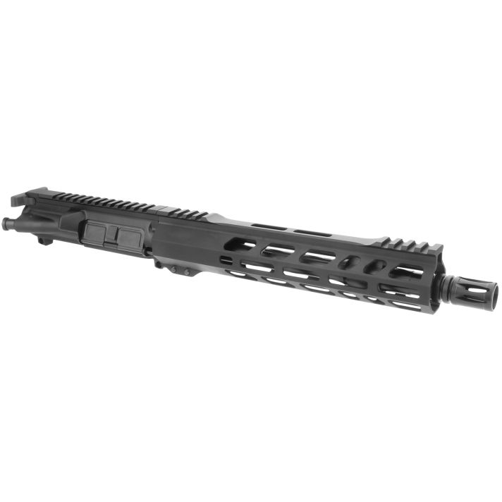 TacFire BU-556-10 Pistol Upper Assembly5.56x45mm NATO Caliber with 10" Black Nitride Barrel, Black Anodized 7075-T6 Aluminum Receiver & M-LOK Handguard for AR-PlatformIncludes Bolt Carrier Group