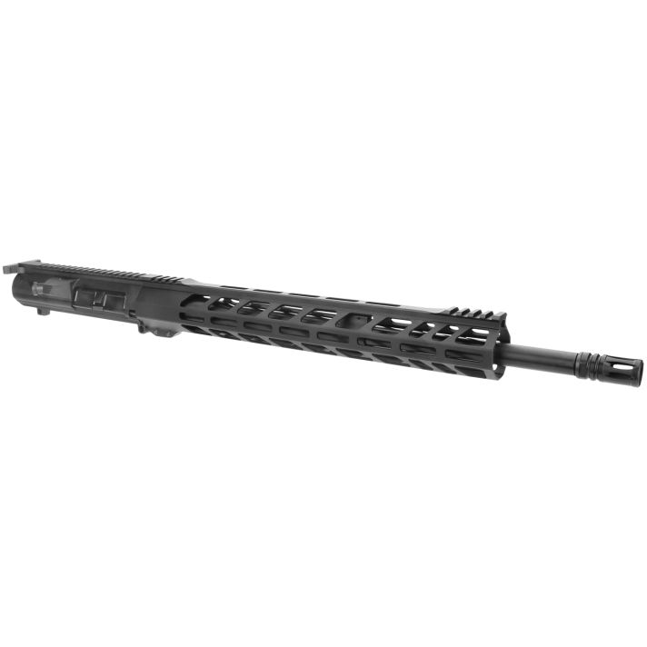 TacFire BU30818 Rifle Upper Assembly308 Win 18" Black Nitride Barrel 7075-T6 Aluminum Black Anodized Receiver M-LOK Handguard for AR-Platform