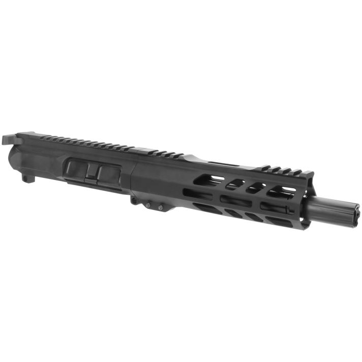 TacFire BU-9MM-7 Pistol Upper Assembly9mm Luger Caliber with 7" Black Nitride Barrel, Black Anodized 7075-T6 Aluminum Receiver & M-LOK Handguard for AR-Platform Includes Bolt Carrier Group
