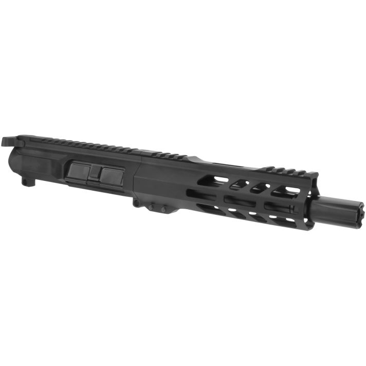 TacFire BU-45ACP-7 Pistol Upper Assembly45 ACP Caliber with 7" Black Nitride Barrel, Black Anodized 7075-T6 Aluminum Receiver for M-LOK Handguard for AR-Platform Includes Bolt Carrier Group