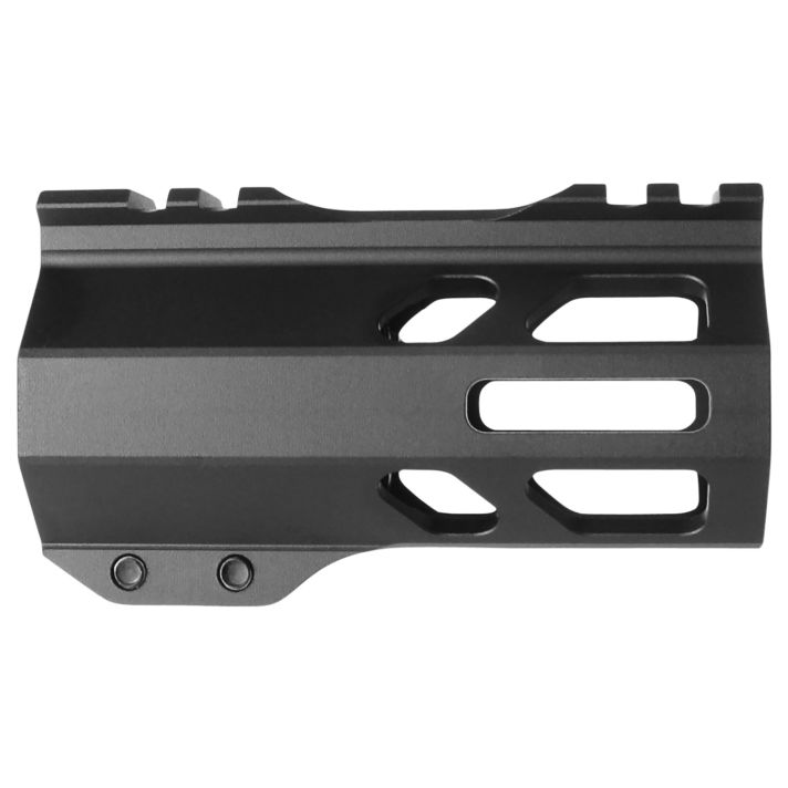TacFireA.C.E. M-Lok Handguard 4" Black Hardcoat Anodized Aluminum for AR-15