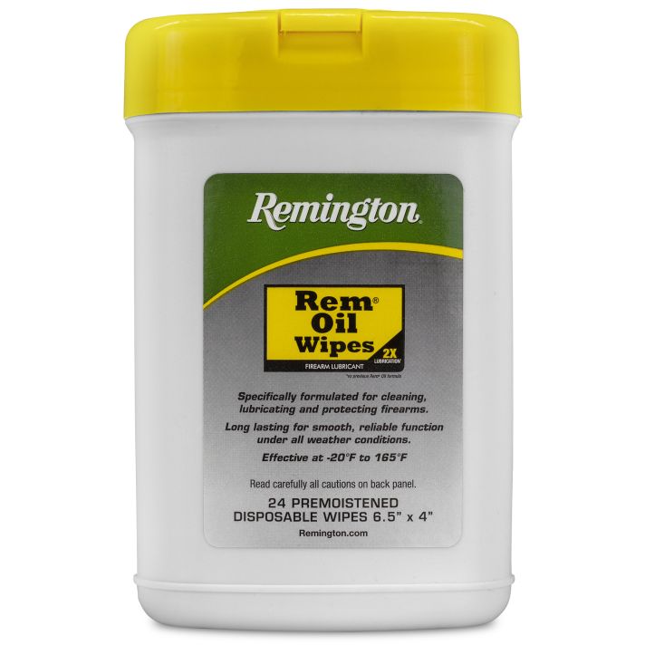 Remington Accessories 16325 Rem OilCleans/Lubricates/Protects Wipes 24 Count