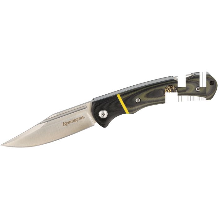 Remington Accessories 15639 Hunter Lock Back Folding Stainless Steel Blade Multi-Color G10 Handle