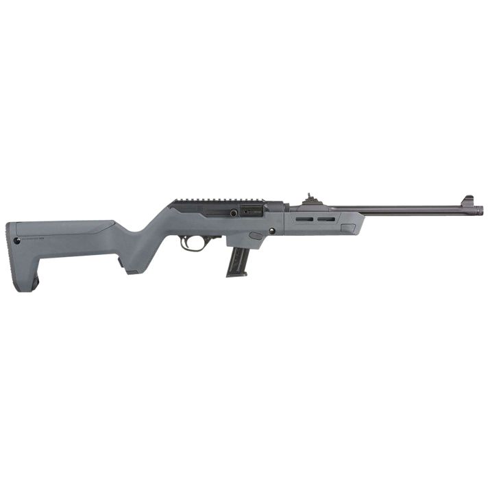 Ruger 19134 PC Carbine *State Compliant 9mm Luger 10+1 16.10" Threaded Barrel, Matte Black Oxide Metal Finish, Stealth Gray Stock, Optics Ready