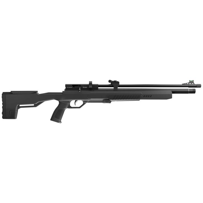 Crosman CPI22S Icon Air Rifle PCP 22 10+1 Shot Black Black Receiver Black Fixed All Weather Stock