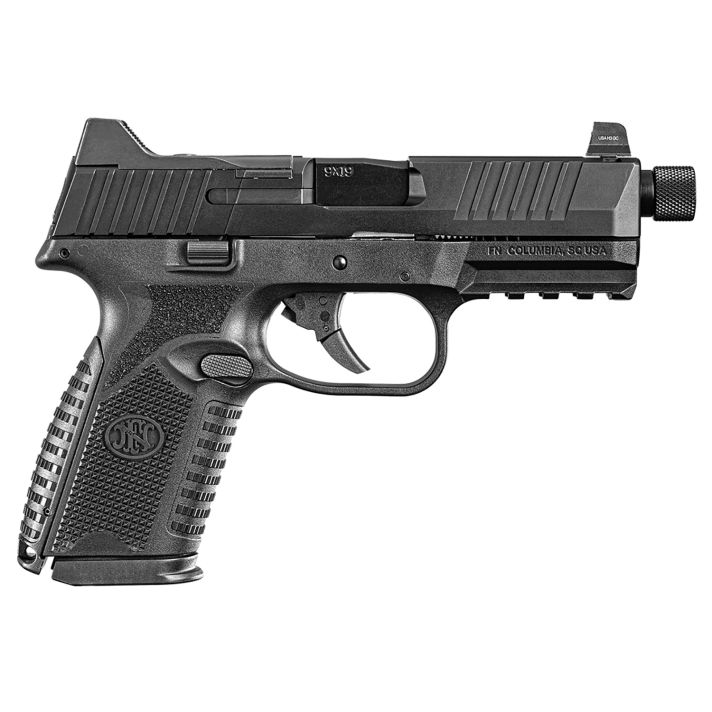 FN 66100837 509MT9mm Luger 15+1/24+1, 4.50" Black Target Crown/Threaded Steel Barrel, Matte Black Optic Ready/Serrated Steel Slide, Matte Black Polymer Frame w/Picatinny Rail, Ambidextrous