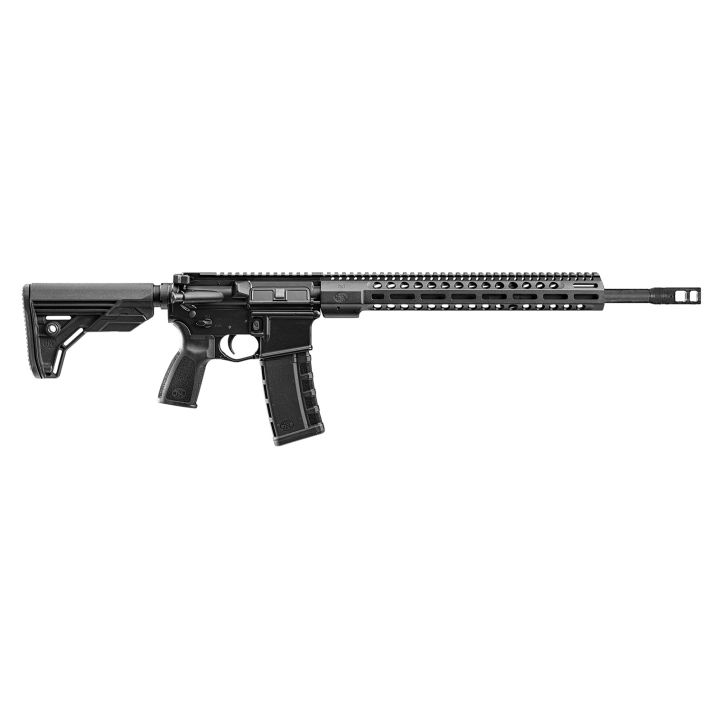 FN 36100669 FN 15 DMR3 5.56x45mm NATO 18" Barrel 30+1, Black Anodized Receiver, BlackOEM Stock & Grip, Optics Ready