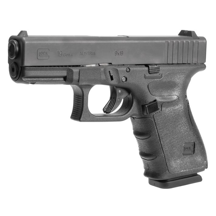 Hogue 17240 Wrapter Adhesive Grip Compatible w/Glock 19 Gen4/23 Gen4/32 Gen4/19 MOS Gen4 Textured Black Rubber
