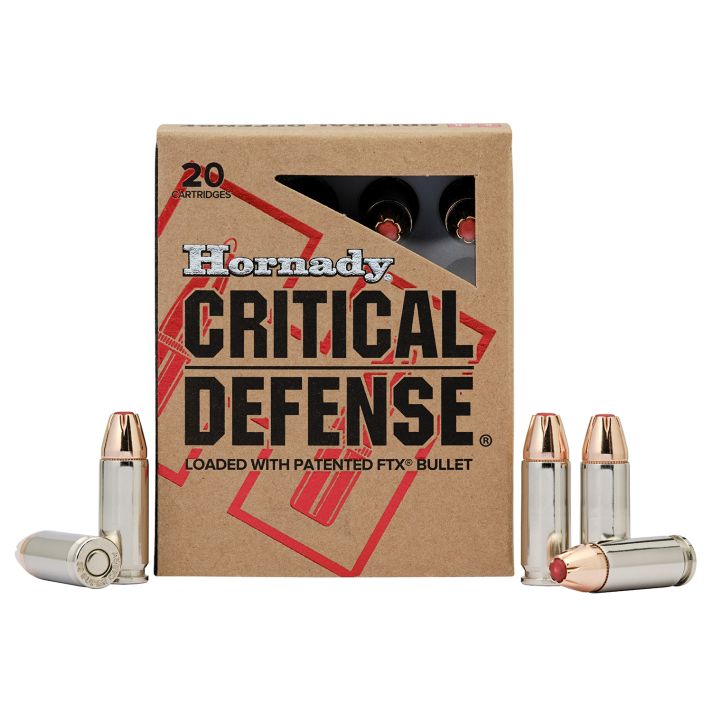 Hornady 90050 Critical Defense30SuperCarry 100gr Hornady Flex Tip eXpanding 20 Per Box/10 Case