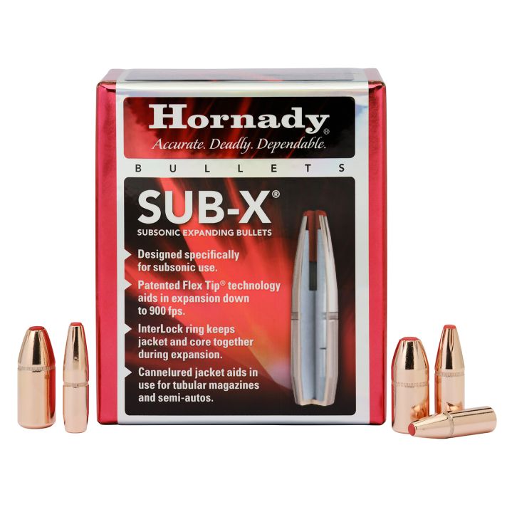 Hornady 45031 Sub-X45 Cal 395 gr Subsonic eXpanding 50 Per Box/ 15 Case