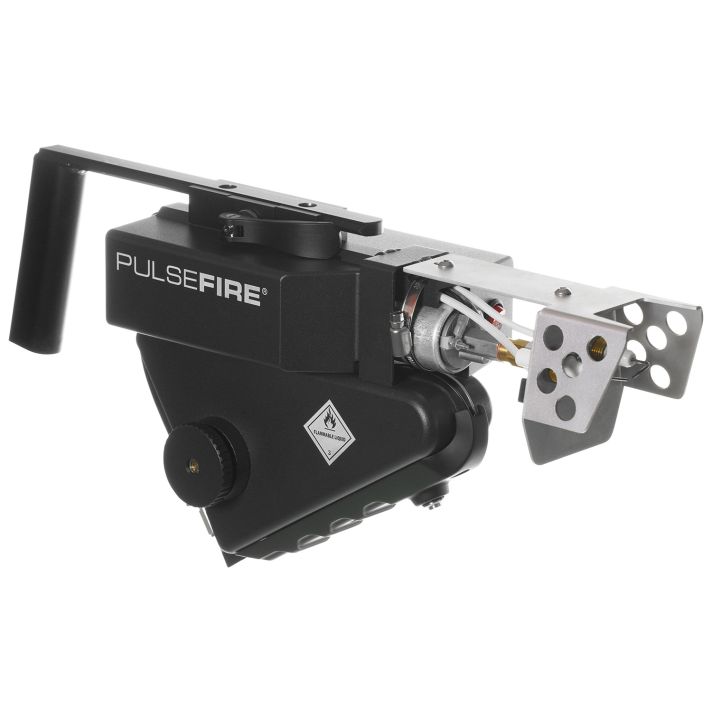 Exothermic Technologies PFUBF Pulsefire UBF Green Powder Coated Aluminum/Brass/Viton 25ft Flame Range 16" Includes Battery/Battery Charger