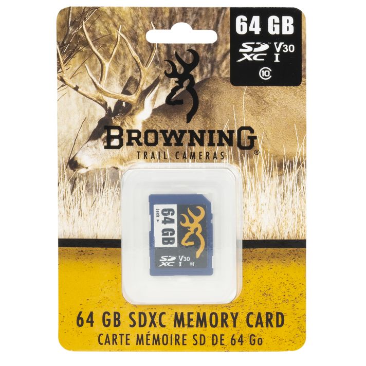 Browning Trail Cameras 64GSD SD Memory Card64GB
