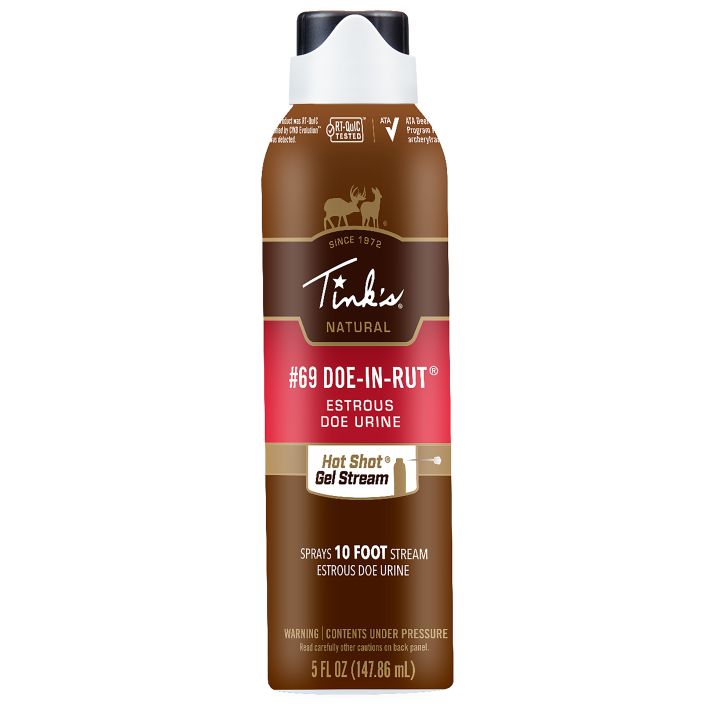 Tinks W6260 #69 Hot Shot Deer Attractant Doe In Estrus Scent Gel 5 oz Gel Stream