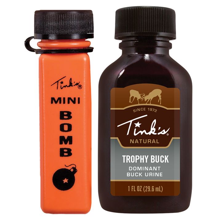 Tinks W6197 Trophy BuckDeer Attractant Buck Urine Scent 1 oz Includes Mini Bomb