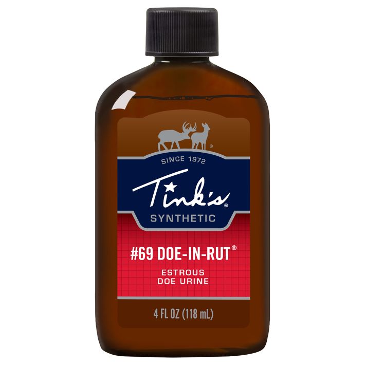 Tinks W5259 #69 Doe-In-Rut Deer Attractant Doe In Estrus Scent 4 oz Squeeze Bottle