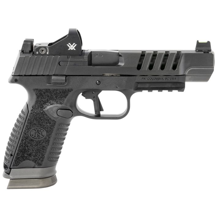 FN 66101462 509 LS Edge 9mm Luger 5" Barrel 17+1, Matte Black Polymer Frame With Mounting Rail, No Manual Safety, Includes Vortex Viper Red Dot