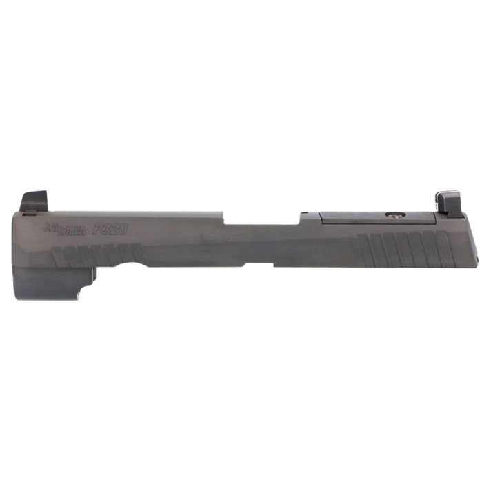 Sig Sauer 8900959 P320 Slide Assembly Made of Stainless Steel with Black Nitron Finish for P320 with 4.7" Non threaded Barrel or 5.5" Threaded Barrel
