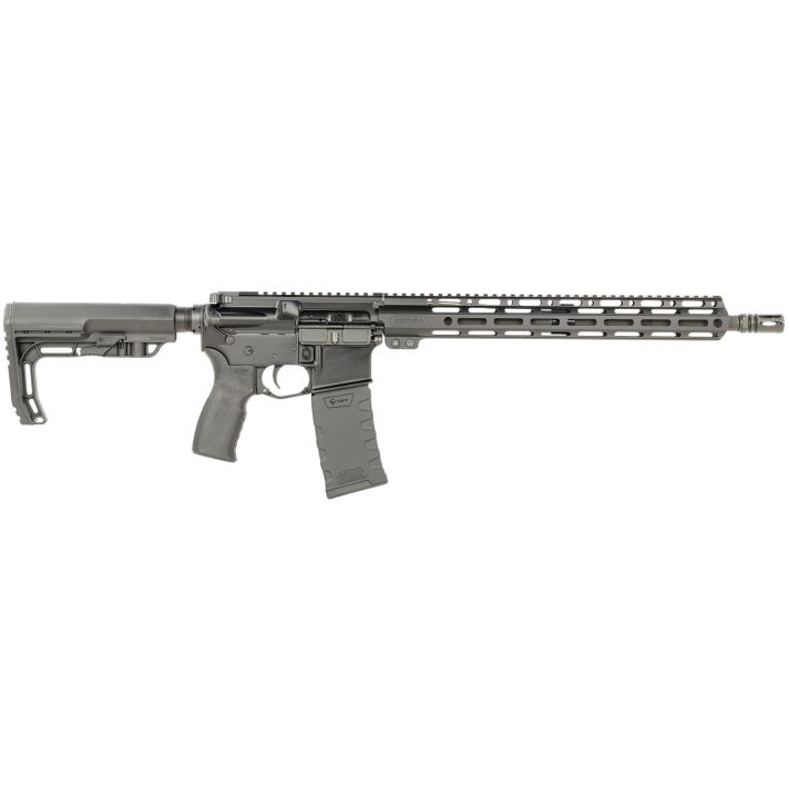 Bersa BAR15RMFT BAR155.56x45mm NATO 30+1 16" Barrel, A2 Flash Hider, Hard Coat Anodized Receiver, MFT 6 Position Minimalist Stock, 15" M-LOK Handguard, Manual Safety, Optics Ready
