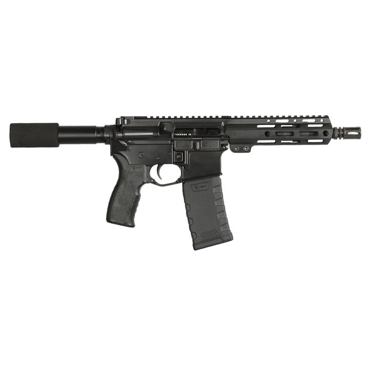 Bersa BAR15PBM BAR155.56x45mm NATO 30+1 7.50" Barrel, A2 Flash Hider, Black Bruniton Finish, Buffer Tube Stock, M-LOK Handguard, MFT Grip, Manual Safety