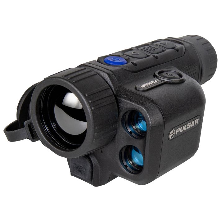 Pulsar PL77477 Axion 2 XG35 LRF Thermal Monocular Black 2.5-20x35mm 640x480, 50Hz Resolution Zoom 2x/4x/8x Features Laser Rangefinder