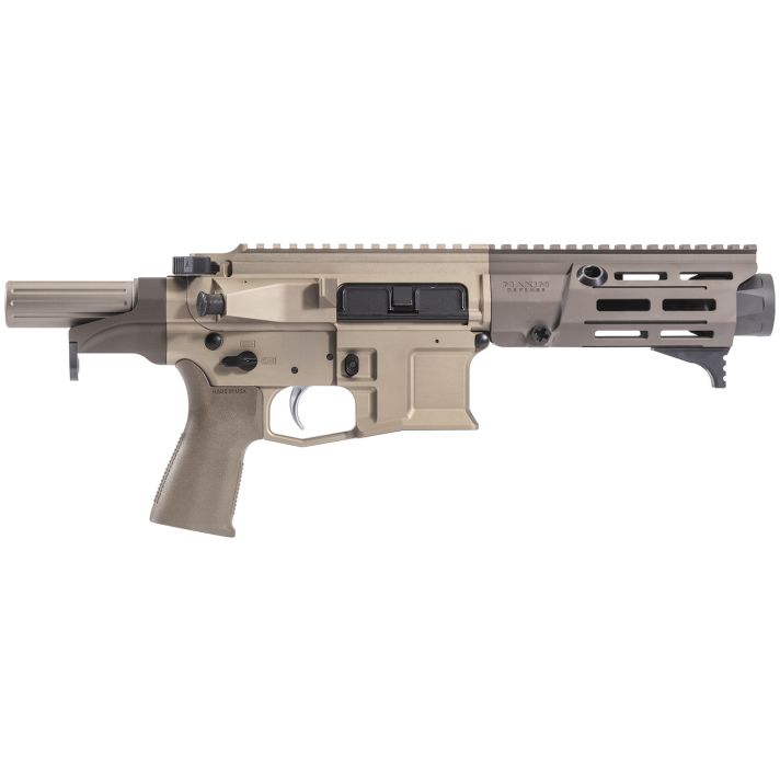 Maxim Defense MXM50802 PDX 505-SPS 5.56x45mm NATO Caliber with 5.50" Barrel, 20+1 Capacity, Arid Brown Metal Finish, Arid Brown Polymer Grip