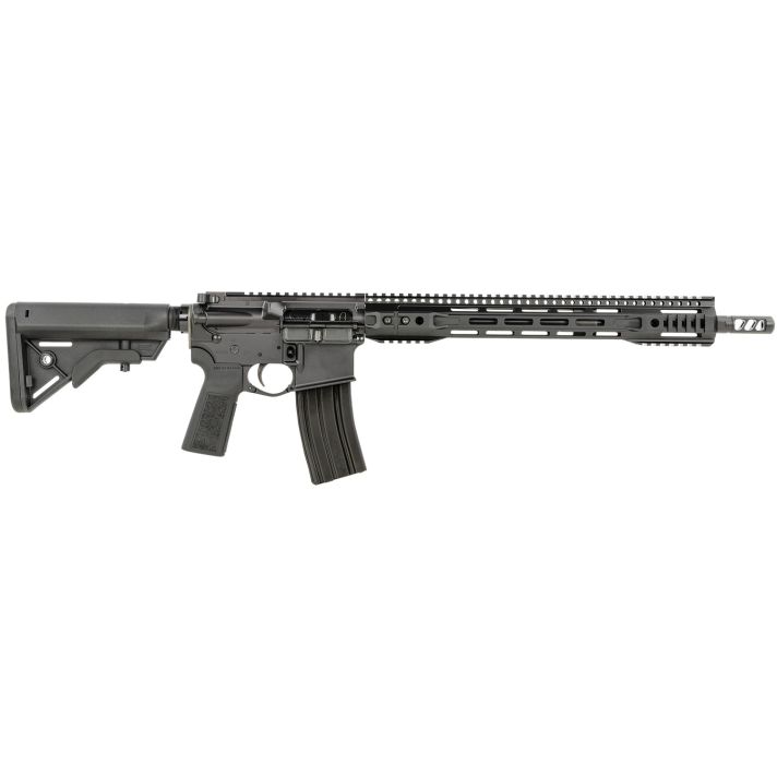 Franklin Armory 0010052BLK M4-HTF R3 XTD 5.56x45mm NATO 10+1 16" Light Contour Barrel w/ Aura XTD Muzzle Device, Salt Bath Nitride Finish, B5 Systems Bravo Stock & Grip, Custom Tuned Trigger