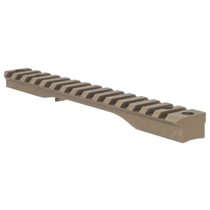 Christensen Arms 8100001207 One Piece Scope Base-STD Rem 700 ActionBurnt Bronze Cerakote