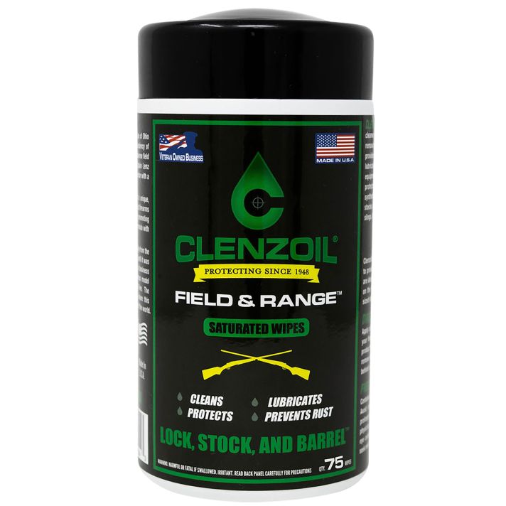 Clenzoil 2243 Field & RangeWipes 50 Count