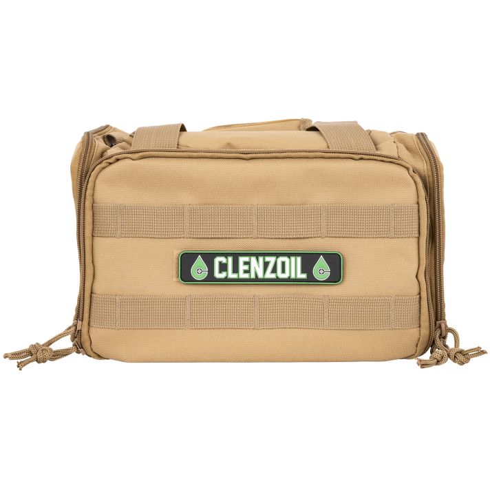 Clenzoil 2366 Universal Gun Care Range Bag Multi-Caliber/Multi-Gauge/Universal 30 Pieces Tan