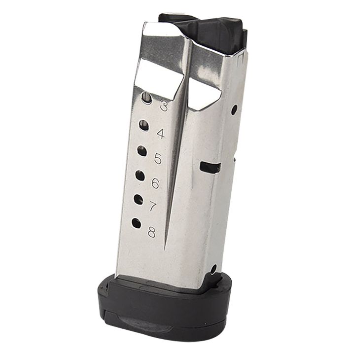 Ed Brown RMPMAG8SHIELD M&P8rd Extended 9mm Luger Fit S&W M&P Shield Stainless Steel
