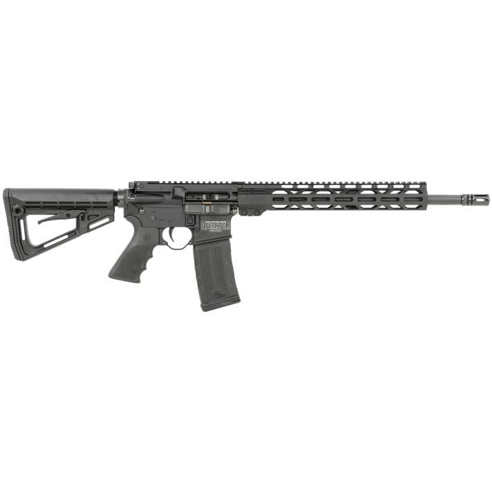 Rock River Arms OP1500 LAR-15M Operator ETR Carbine 5.56x45mm NATO 16" 30+1, Black, RRA NSP-2 Stock & Hogue Grip, Carrying Case