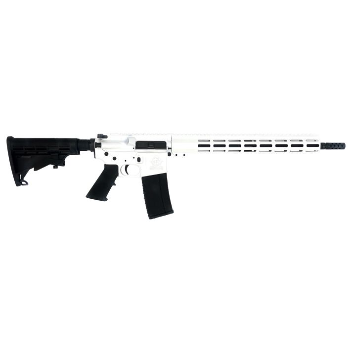 Great Lakes Firearms GL15223WHT AR-15223 Wylde 16" 30+1, White Rec, Black Stock & Grip