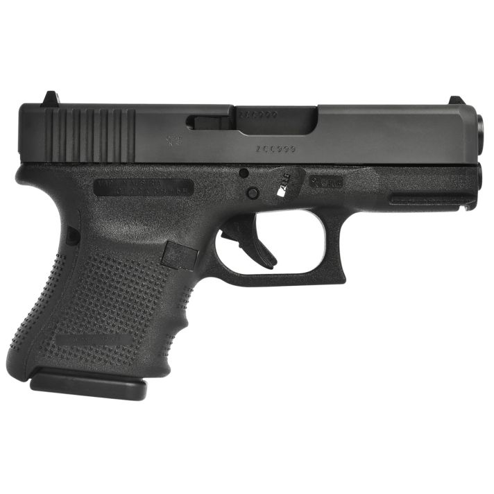 Glock UG2950201 G29 Gen4 Subcompact 10mm Auto3.78" Barrel 10+1, Black Frame & Slide, ModularBackstrap, Reversible Mag. Catch, Safe Action Trigger (US Made)