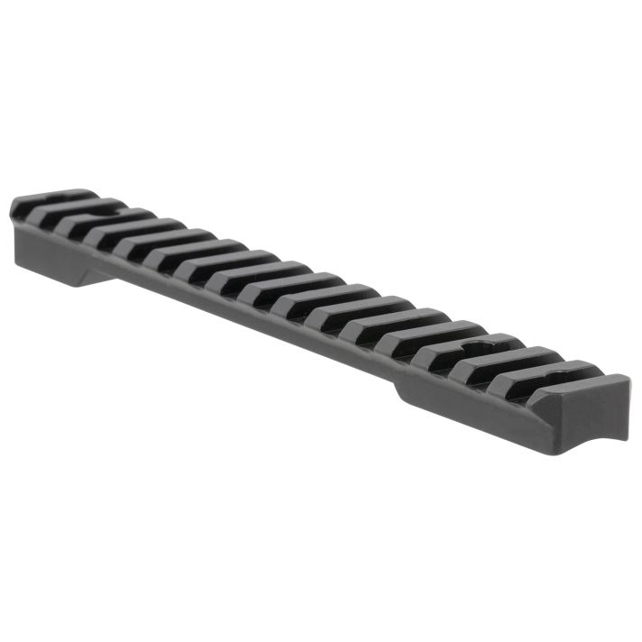 Talley PLM258763 Fierce Picatinny RailBlack Anodized Long Action 20 MOA