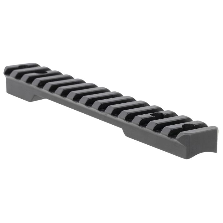 Talley PSM258763 Fierce Picatinny RailBlack Anodized Short Action 20 MOA