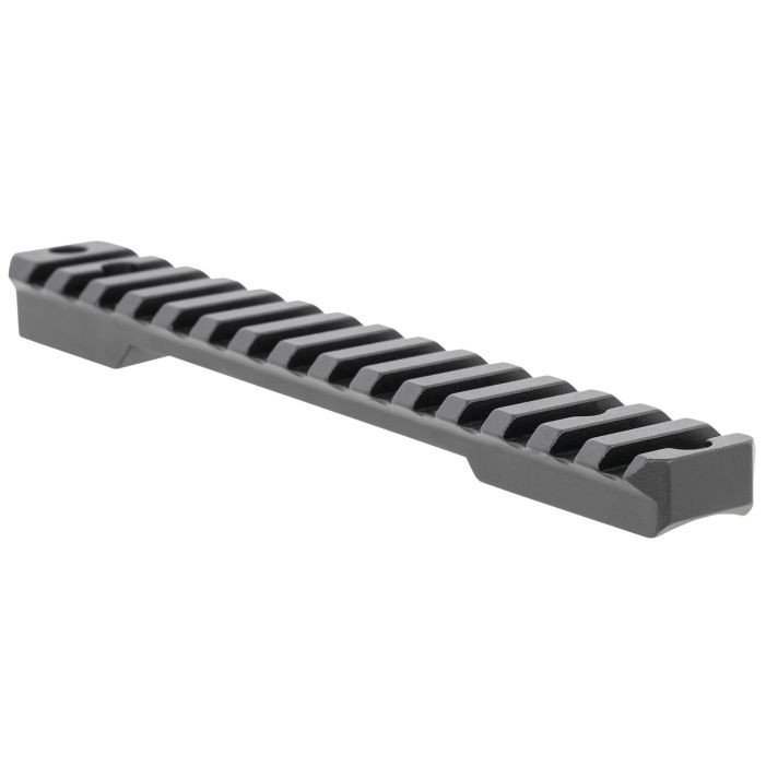 Talley PLM258779 Fierce Rivalry Picatinny RailBlack Anodized Long Action 20 MOA