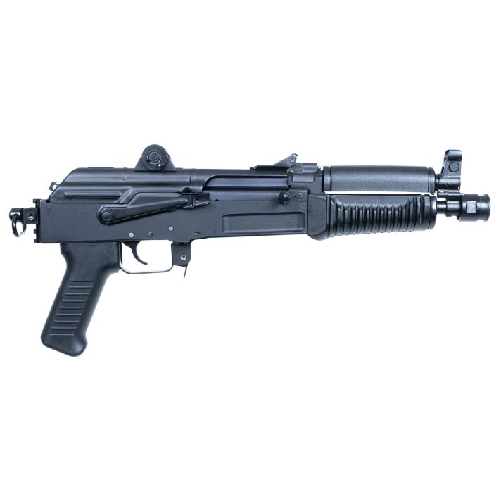 Arsenal SAM7K44 SAM7K7.62x39mm 5+1 8.50" Black Steel Threaded Barrel, Black Aluminum Forged & Milled Receiver, Black Polymer Grips