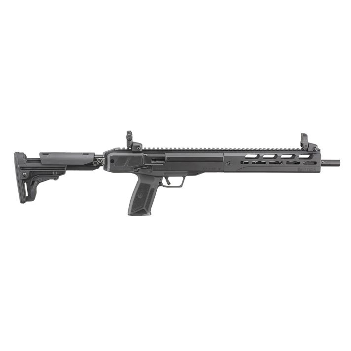 Ruger 19301 LC Carbine5.7x28mm 10+1 16.25" Black Nitride Fluted Barrel, Black Hard Coat Anodized Aluminum Receiver, M-LOK Handguard, Black Synthetic Fixed Stock