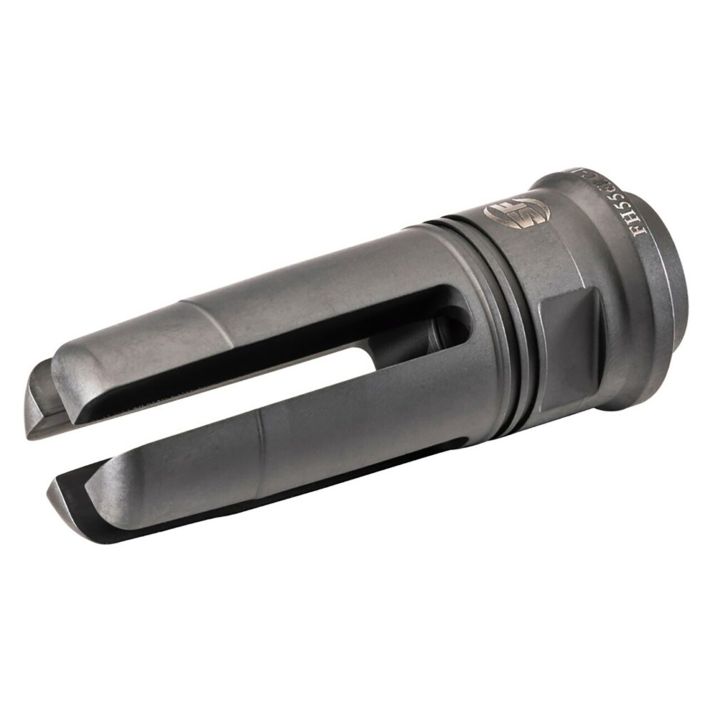 SureFireSOCOMBlack DLC Stainless Steel with 1/2"-28 tpi Threads 2.60" OAL for 5.56x45mm NATO