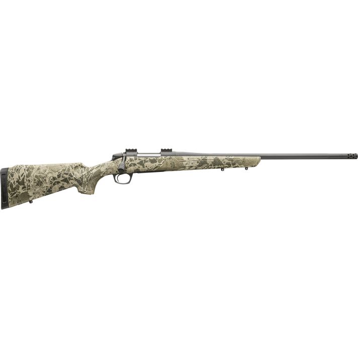 CVA CR3985 Cascade XT Full Size 450 Bushmaster 4+1 22" Graphite Black Cerakote Steel Threaded Barrel, Realtree Hillside Adj w/Soft Touch Synthetic Stock