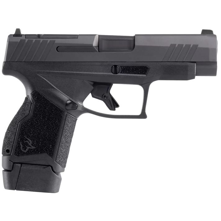 Taurus 1GX4XLP941 GX4XL T.O.R.O. Micro-Compact Frame 9mm Luger 11+1/13+1 3.70" Black DLC Steel Barrel, Black Gas Nitride Optic Cut/Serrated Alloy Steel Slide, Black Polymer Frame & Grip, Right Hand