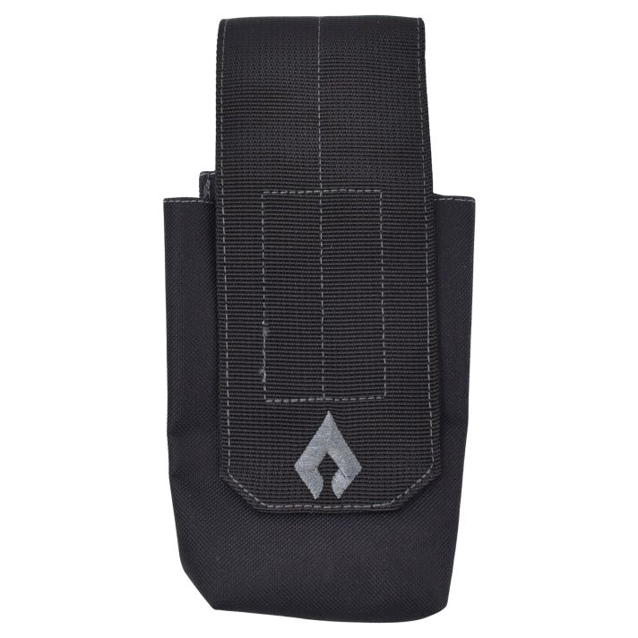 Advance Warrior Solutions ARSMPBL Single Mag Pouch Rifle Black MOLLE