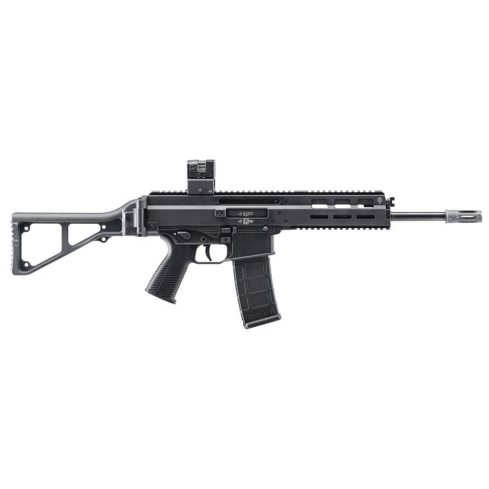 B&T Firearms 361659 APC Pro 5.56x45mm NATO 30+1 16.50" Black Threaded Barrel, Black Picatinny Rail Aluminum Receiver, M-LOK Handguard, No Stock, Black Polymer Grip, Ambidextrous