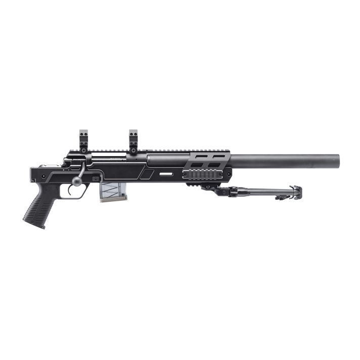 B&T Firearms SPR300 SPR300 Pistol Kit 300 Blackout 10+1 9.80", Black, Integrated Suppressor, Polymer Grip, Scope Rings & Bipod Included
