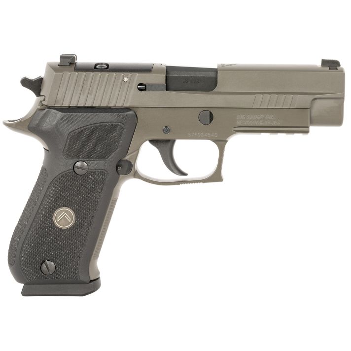 Sig Sauer 220R45LEGIONR2 P220 Full Size Legion 45 ACP 8+1 4.40", Legion Gray Elite Cerakote, Picatinny Rail Frame, Romeo 1 Cut Slide, Black G10 Grip, X-Ray Sights