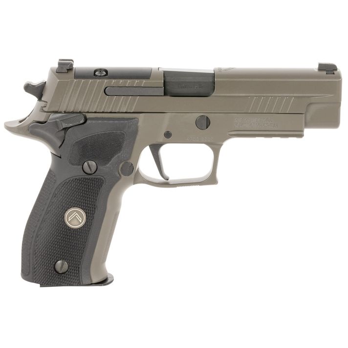 Sig Sauer E26R9LEGIONSAOR2 P226 Full Size Legion SAO 9mm Luger 15+1 4.40", Legion Gray Elite Cerakote, Picatinny Rail Frame, Romeo 1 Slide, Black G10 Grip, Flat Trigger, X-Ray Sights