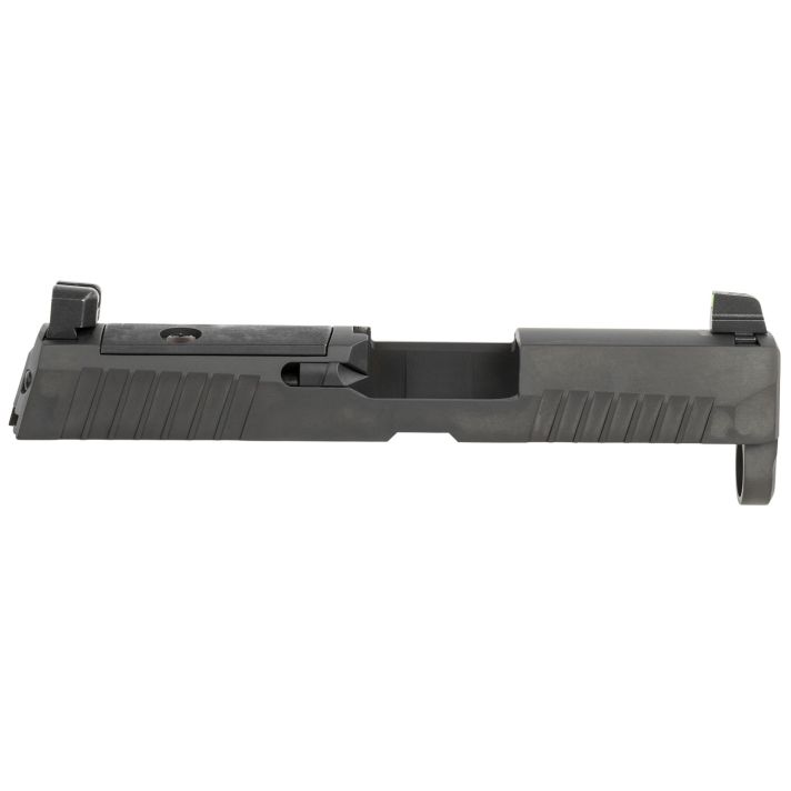 Sig Sauer 8900957 P320Sig P320 9mm Luger Nitride Black Stainless Steel Optic Ready Slide XRAY3 Suppressor Sights Compatible With ROMEO1 PRO ROMEO2