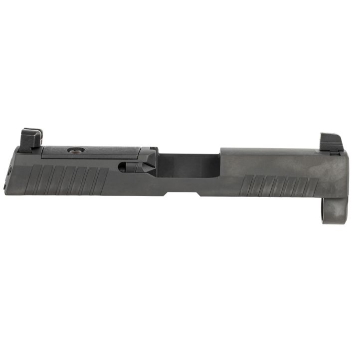 Sig Sauer 8900958 P320Sig P320 9mm Luger Nitride Black Stainless Steel Optic Ready Slide XRAY3 Suppressor Sights Compatible With ROMEO1 PRO ROMEO2